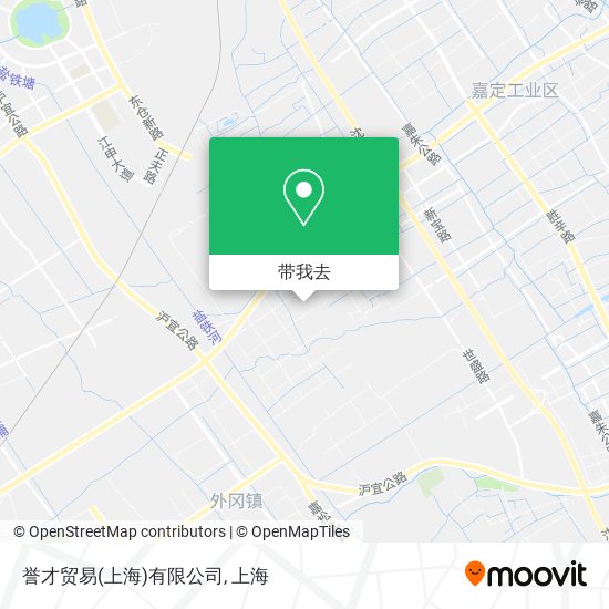 誉才贸易(上海)有限公司地图