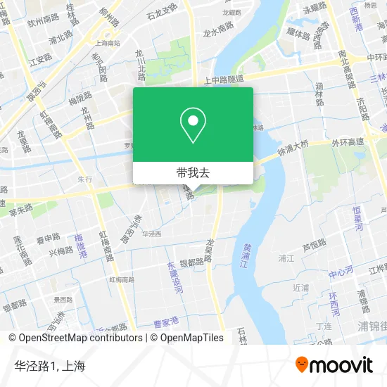 华泾路1地图
