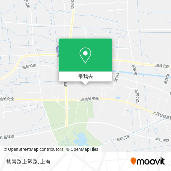 盐青路上塑路地图