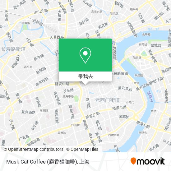 Musk Cat Coffee (麝香猫咖啡)地图