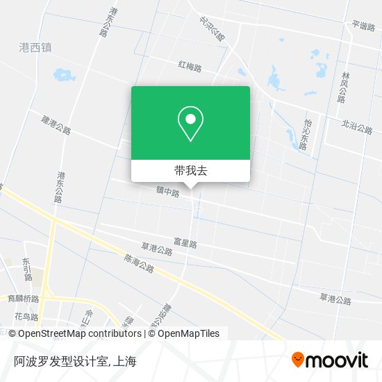 阿波罗发型设计室地图