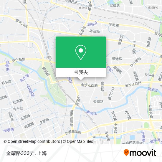 金耀路333弄地图