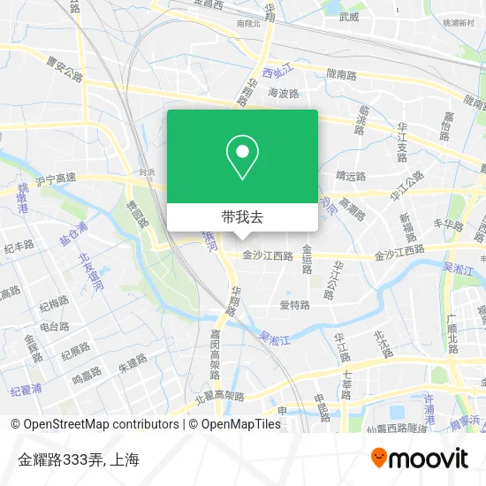 金耀路333弄地图