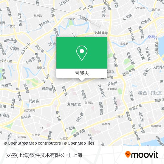罗盛(上海)软件技术有限公司地图