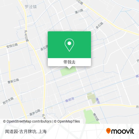 闻道园-古月牌坊地图