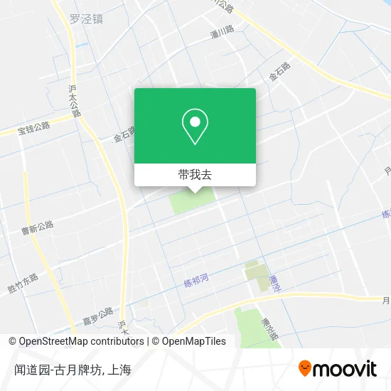 闻道园-古月牌坊地图