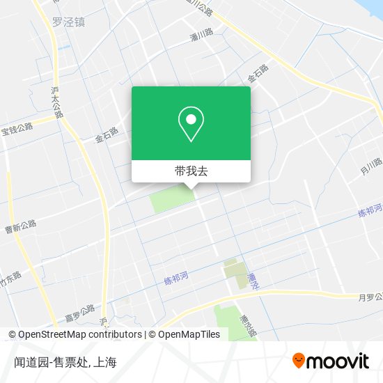 闻道园-售票处地图