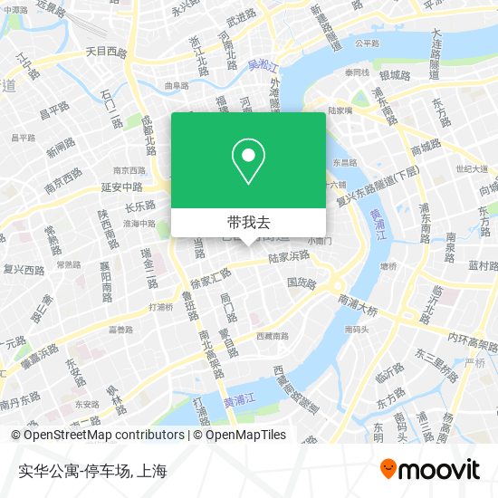 实华公寓-停车场地图