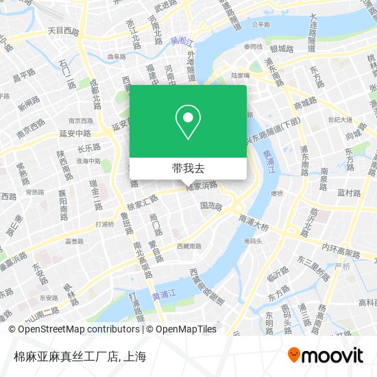 棉麻亚麻真丝工厂店地图