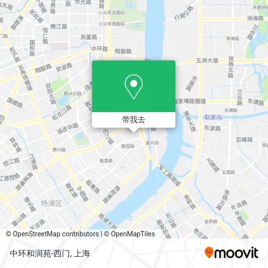 中环和润苑-西门地图