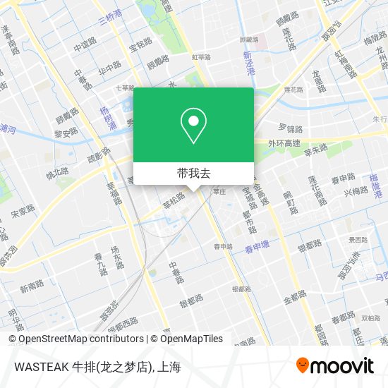 WASTEAK 牛排(龙之梦店)地图