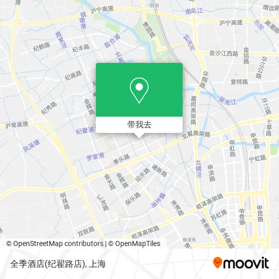 全季酒店(纪翟路店)地图