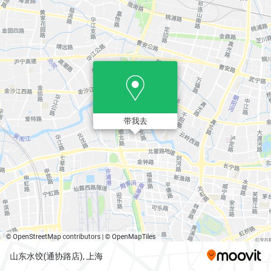山东水饺(通协路店)地图