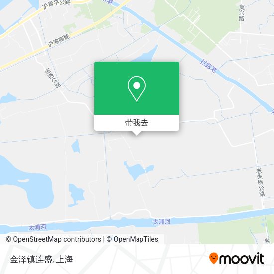 金泽镇连盛地图