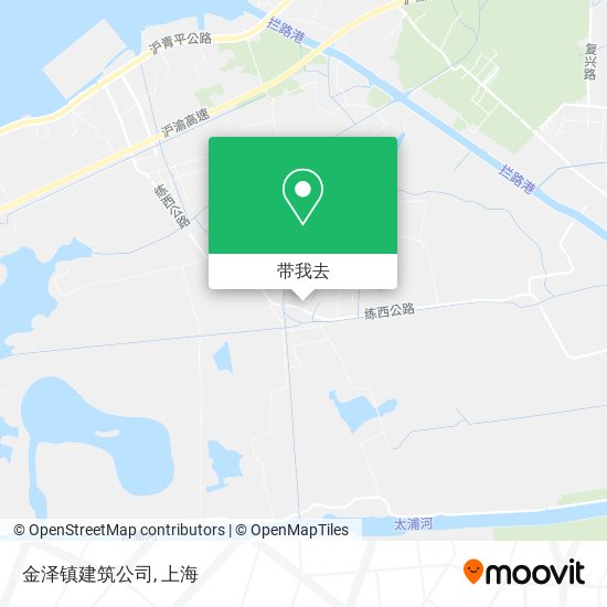 金泽镇建筑公司地图