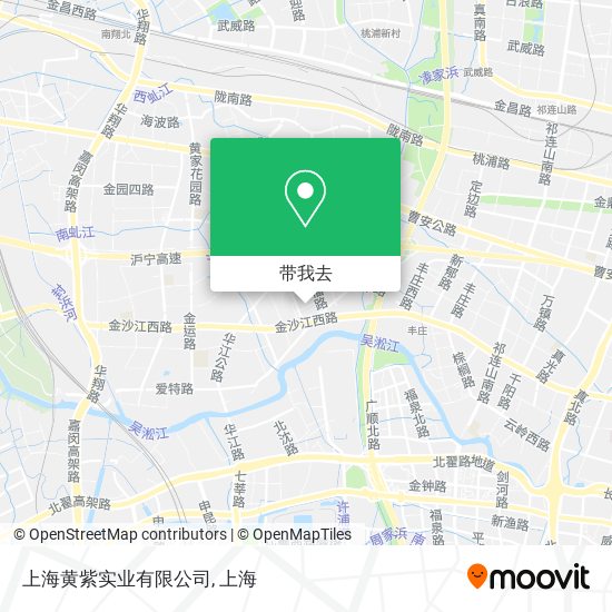 上海黄紫实业有限公司地图