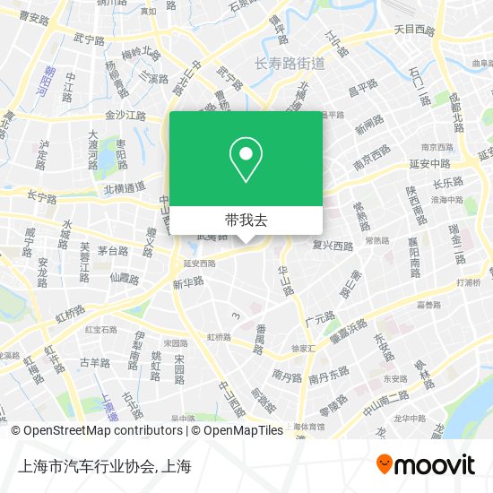 上海市汽车行业协会地图