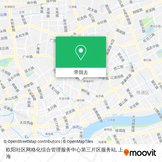 欧阳社区网格化综合管理服务中心第三片区服务站地图
