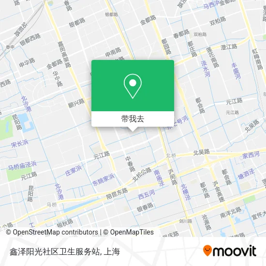 鑫泽阳光社区卫生服务站地图