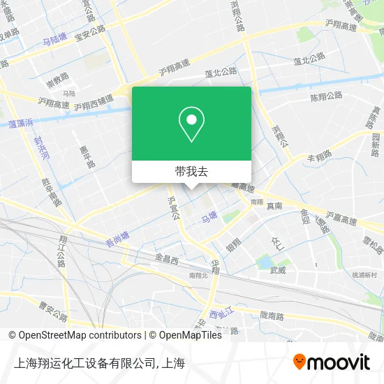 上海翔运化工设备有限公司地图