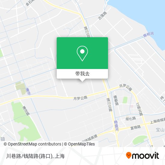 川巷路/钱陆路(路口)地图