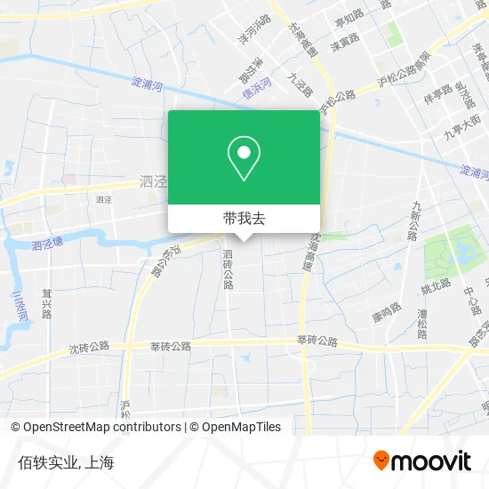 佰轶实业地图