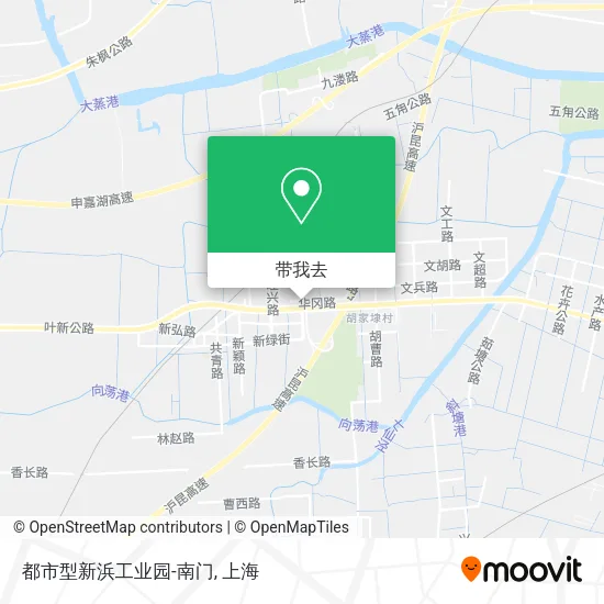 都市型新浜工业园-南门地图