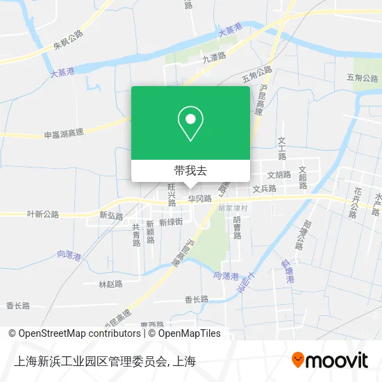 上海新浜工业园区管理委员会地图