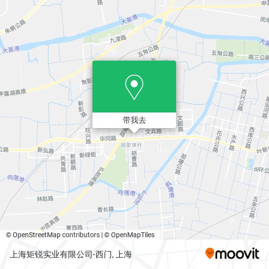 上海矩锐实业有限公司-西门地图