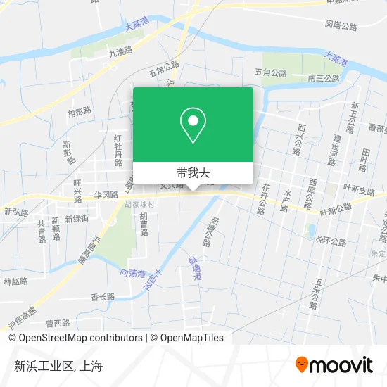 新浜工业区地图