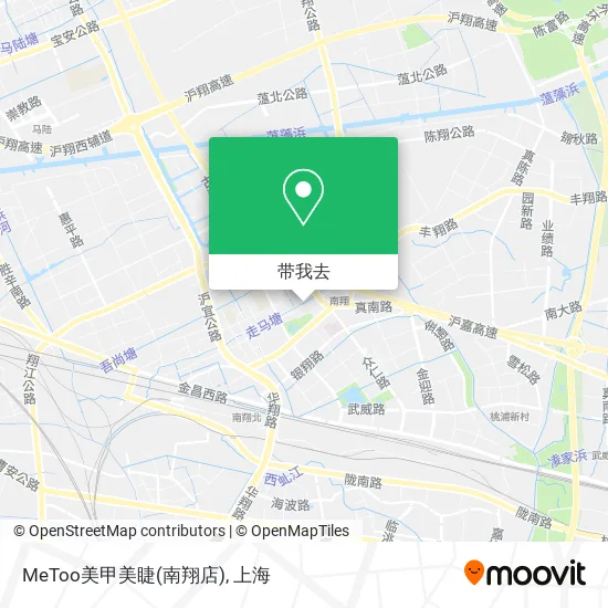 MeToo美甲美睫(南翔店)地图