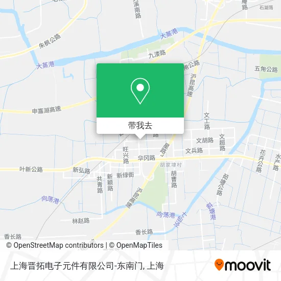 上海晋拓电子元件有限公司-东南门地图