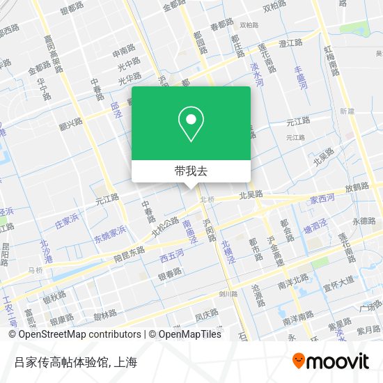 吕家传高帖体验馆地图