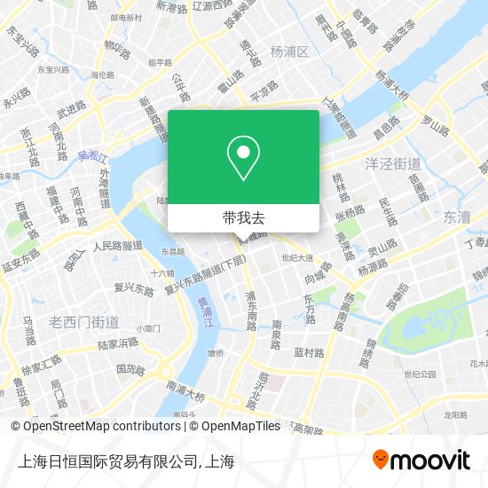 上海日恒国际贸易有限公司地图