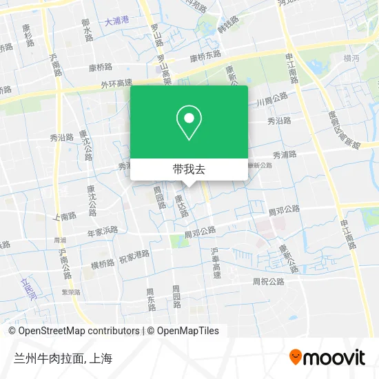 兰州牛肉拉面地图