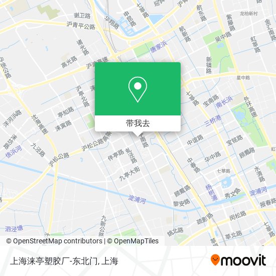 上海涞亭塑胶厂-东北门地图