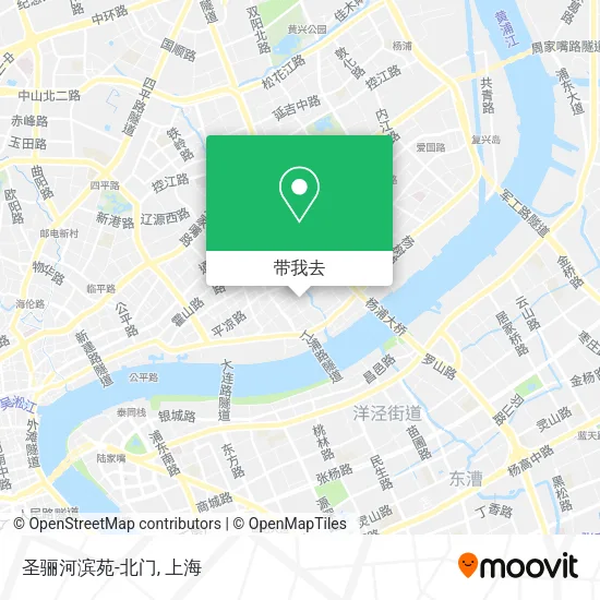 圣骊河滨苑-北门地图