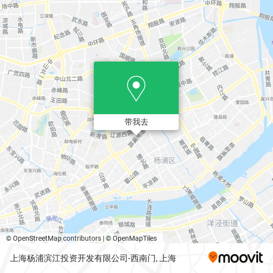上海杨浦滨江投资开发有限公司-西南门地图