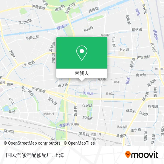 国民汽修汽配修配厂地图