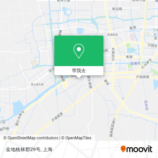 金地格林郡29号地图