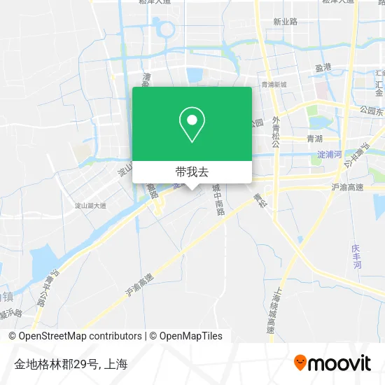 金地格林郡29号地图