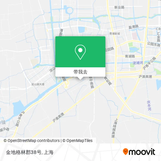 金地格林郡38号地图