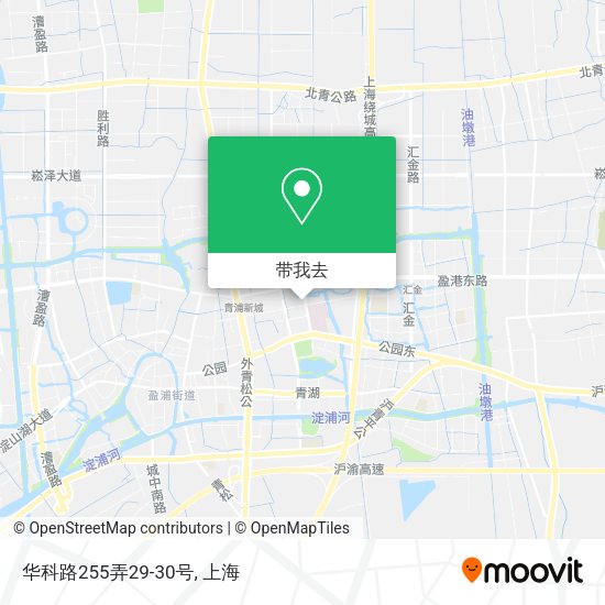 华科路255弄29-30号地图