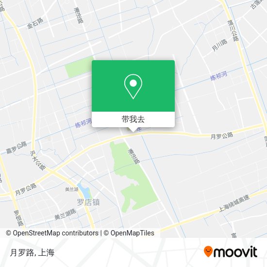 月罗路地图