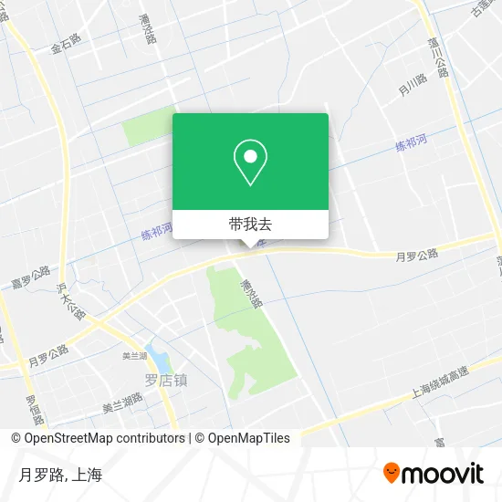 月罗路地图