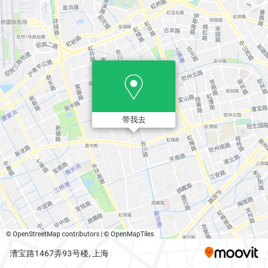 漕宝路1467弄93号楼地图