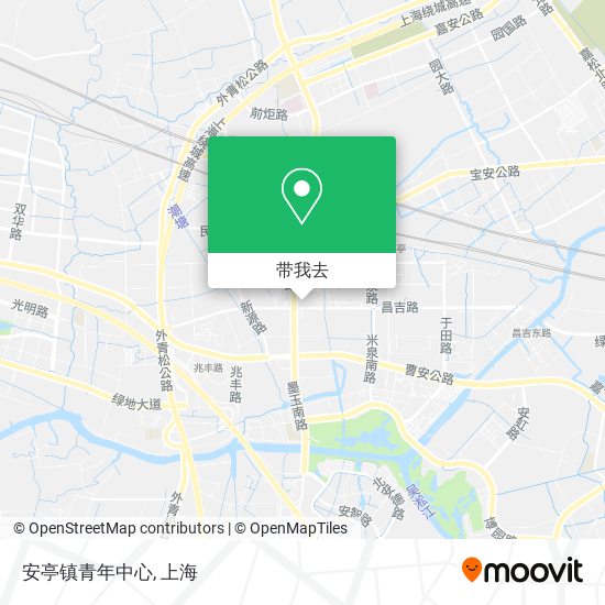 安亭镇青年中心地图