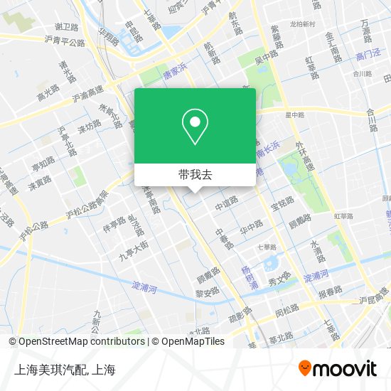 上海美琪汽配地图