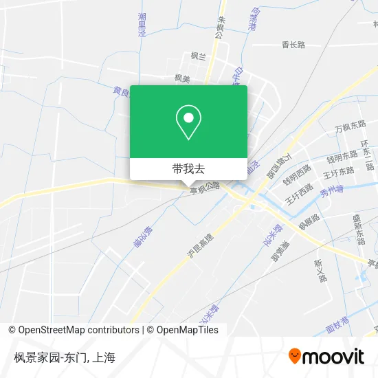 枫景家园-东门地图