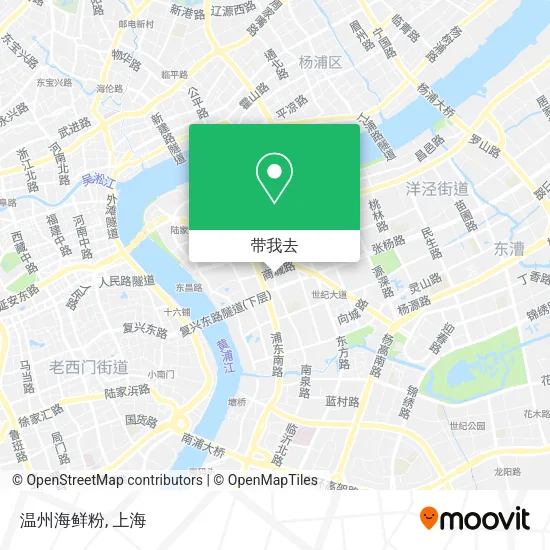 温州海鲜粉地图